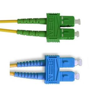 Optikai patch SC-SC/A  9/125 duplex  5m (SC/PC-SC/APC)