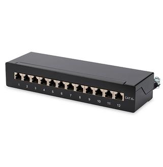 Patch panel 12 port FTP Cat6A asztali DN-91612SD-EA