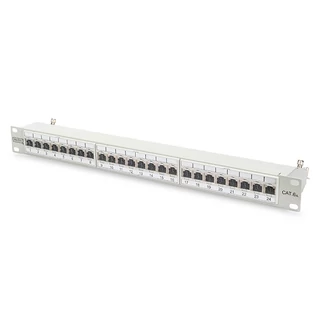 Patch panel 24 port FTP Cat6A(nem mod.) DN-91624S-EA