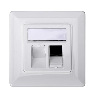 80X80mm 2 port doboztető, döntött DN-93801-1
