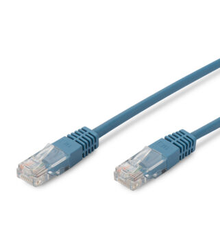 UTP Cat5e patch kábel 0,5 m kék DK-1511-005/B