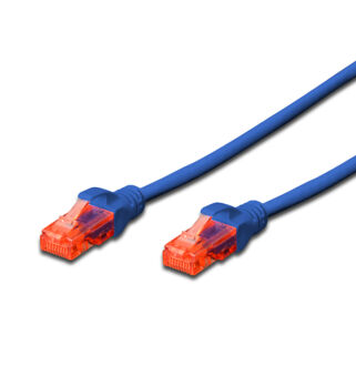 UTP Cat6 patch kábel 1 m, kék DK-1617-010/B