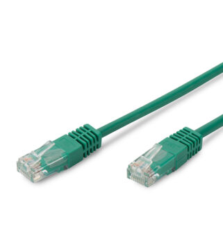 UTP Cat5 patch kábel 2 m, zöld DK-1512-020/G