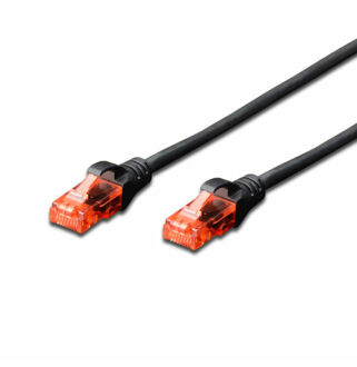 UTP Cat6 patch kábel 2 m, fekete DK-1617-020/B