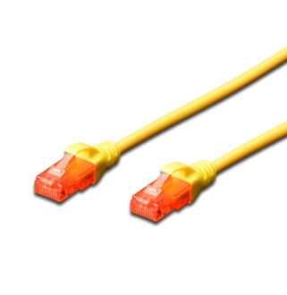 UTP Cat6 patch kábel 10 m, sárga DK-1617-100/Y