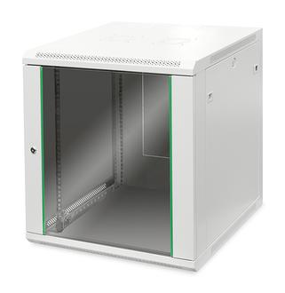 12U fali rackszekrény 600x600 BASIC DN-19 12U-6/6-EC