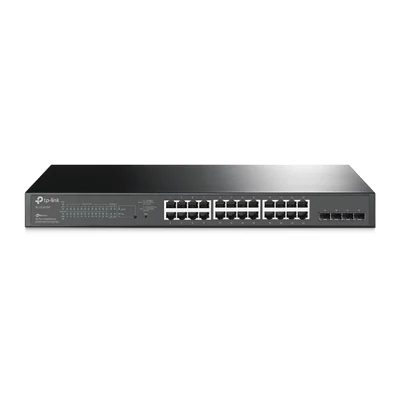 TP-LINK 28port Gigabit Smart switch rack smart+24POE+4SFP