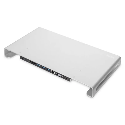 USB docking station 11-in 1 alu.+állvány max.25kg   DA-70881