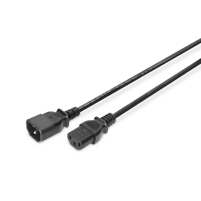 220V tápkábel C13/C14 Digitus/AK-440201-018-S,EFB/EK503.20