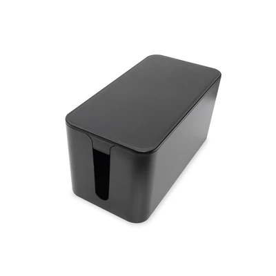 Kábelrendező doboz S fekete DA-90504