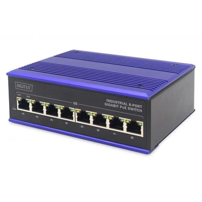 Industrial 8-port Gigabit PoE Switch Digitus / DN-651121
