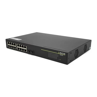 DCN PoE Access Switch, 16x10/100/1000 Base-T PoE+ port, Smart menedzselhető