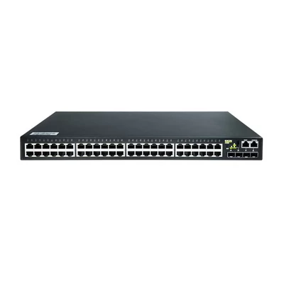 DCN L2 switch 48x10/100/1000Base-T RJ45 PoE+(740W) RJ45+ 4x 1/10GBase-X SFP+