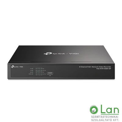 VIGI 8 Channel PoE+ Network Video Recorder VIGI NVR1008H-8P