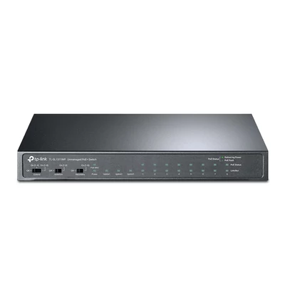 8-Port 10/100Mbps + 3-Port Gb Desktop Switch with 8-Port PoE+