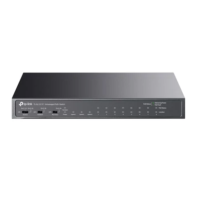 8-Port 10/100Mbps + 3-Port Gb Desktop Switch with 8-Port PoE+