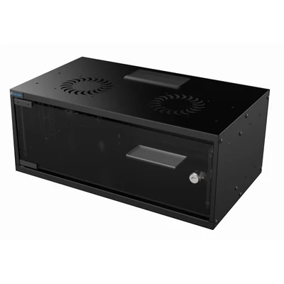 4U fali rackszekrény 535x300 lapra szer. MRSOH04U3001
