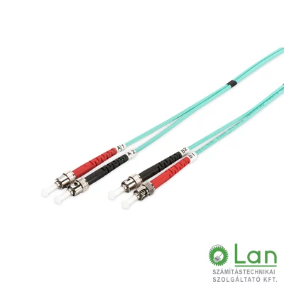 Optikai patch ST-ST 50/125 OM3 duplex 2m