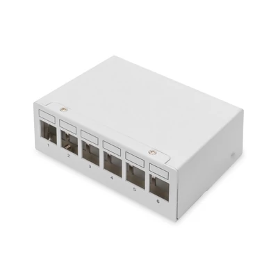 Patch panel 6 port moduláris DN-93716
