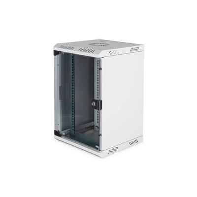 Mini Rack Szekrény 10U horizontal 5U Ver DN-1019