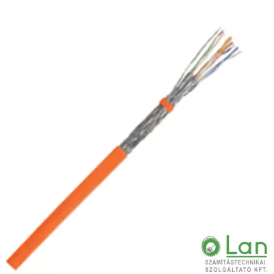LANmark-7A S/FTP AWG23 Cat 7A falkábel, LSZH, Orange, 1000m