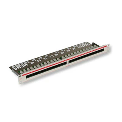 Patch panel 24 port UTP Cat5e LANmark-5 felülszerelt