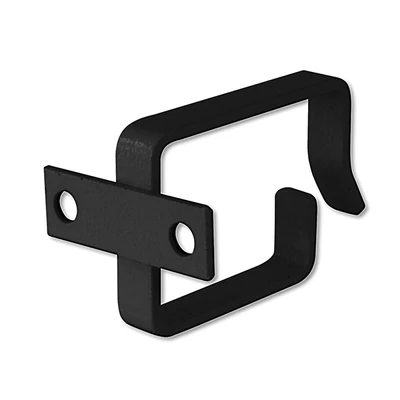 Rendezőgyűrű rack szekrényhez RAL9005 44x60mm  / DN-19 ORG-1-SW