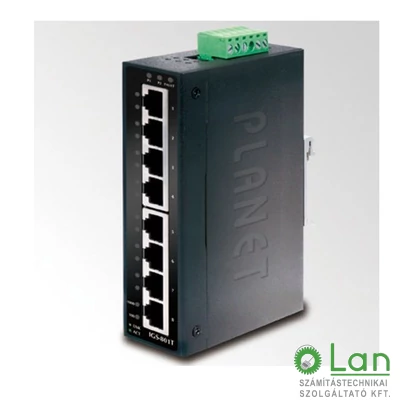 Planet IGS-801T IP30 8-port Industrial Gigabit Ethernet Switch