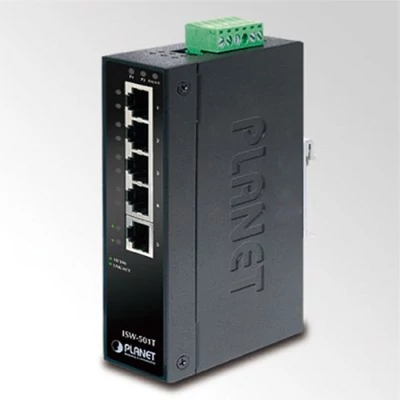 Planet ISW-501T IP30 5-Port Industrial Fast Ethernet Switch