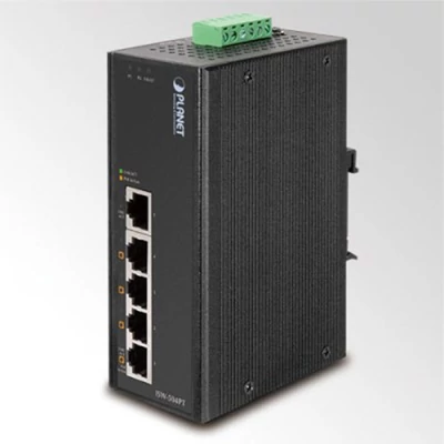Planet ISW-504PT IP30 5-Port/TP POE Industrial Fast Ethernet Switch