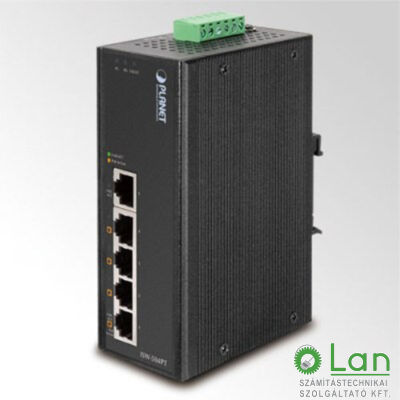 Planet ISW-504PT IP30 5-Port/TP POE Industrial Fast Ethernet Switch