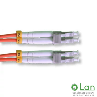 Optikai patch LC-LC 62,5/125 duplex 10m