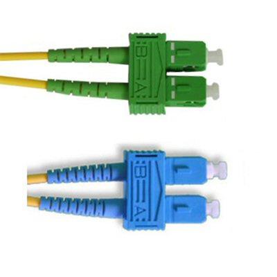 Optikai patch SC-SC/A  9/125 duplex  2m (SC/PC-SC/APC)
