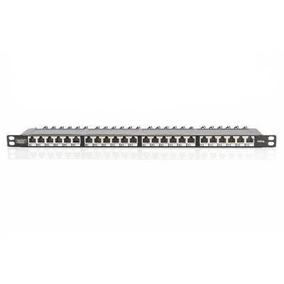 Patch panel 24 port FTP Cat6a 0,5 unit DN-91624S-SL-EA