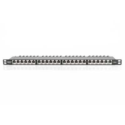 Patch panel 24 port FTP Cat6a 0,5 unit DN-91624S-SL-EA