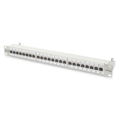 Patch panel 24 port FTP Cat6A(nem mod.) DN-91624S-EA