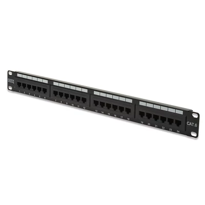 Patch panel 24 port UTP Cat6 DN-91624U