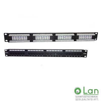 Patch panel 24 port UTP Cat5e DN-91524U