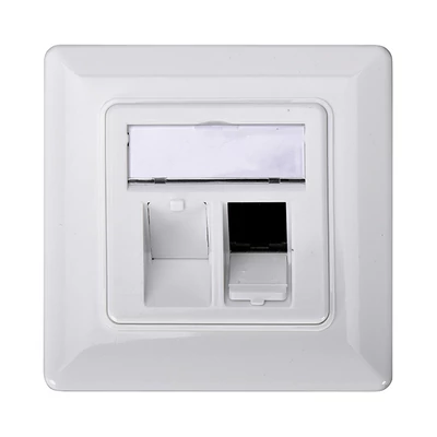 80X80mm 2 port doboztető, döntött DN-93801-1