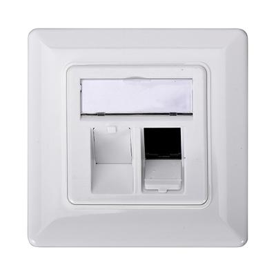 80X80mm 2 port doboztető, döntött DN-93801-1