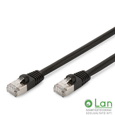 S/FTP Cat6 patch kábel 1 m, PE kültéri DK-1644-010/BLO