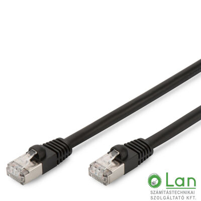 S/FTP Cat6 patch kábel 5 m, PE kültéri DK-1644-050/BLOD