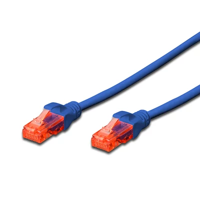 UTP Cat6 patch kábel 1 m, kék DK-1617-010/B