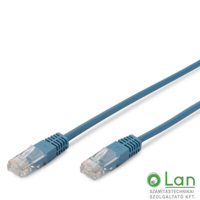 UTP Cat5e patch kábel 5 m, kék DK-1512-050/B