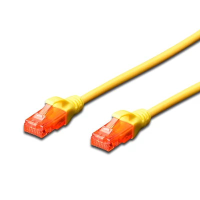 UTP Cat6 patch kábel 10 m, sárga DK-1617-100/Y