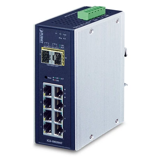 Planet IP30 Industral Managed Ehternet Switch